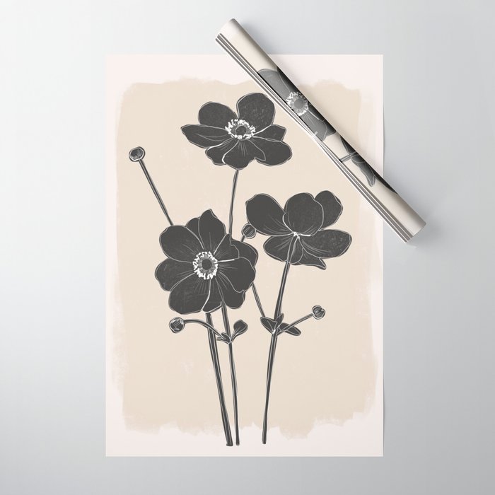 Flowers 3 Wrapping Paper Gallery Image 1