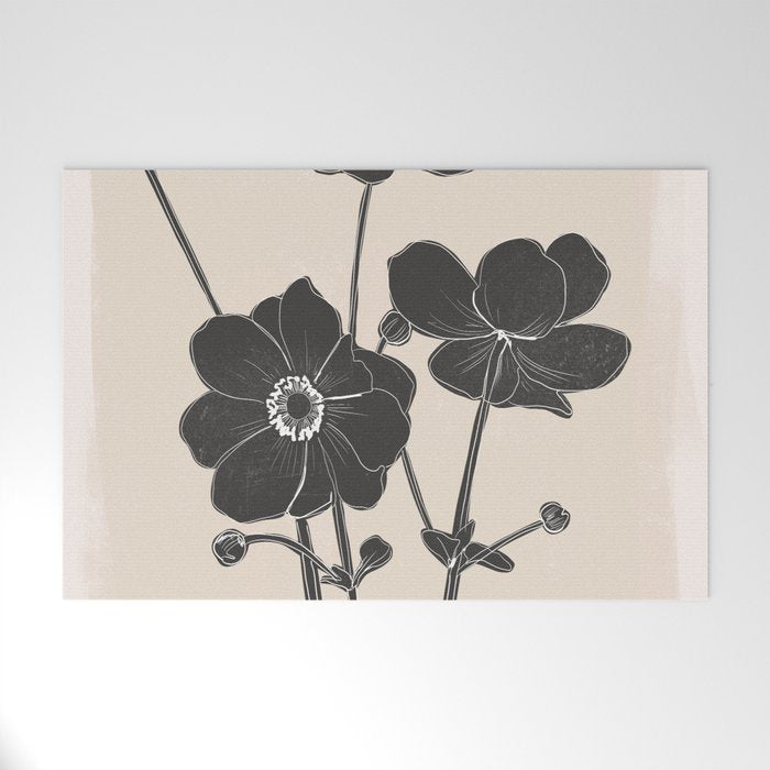 Flowers 3 Welcome Mat Gallery Image 1