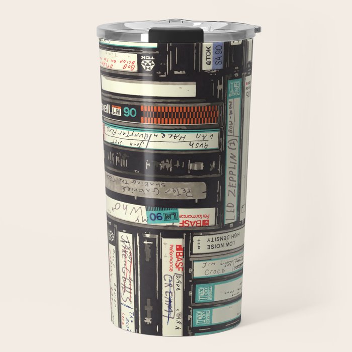 Cassettes Travel Mug Gallery Image 1