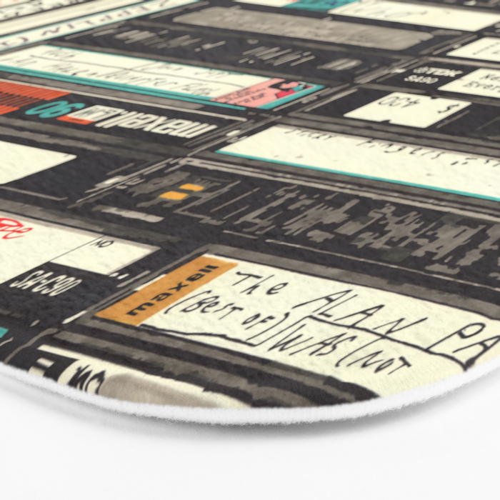 Cassettes Bath Mat Gallery Image 3