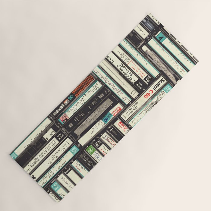 Cassettes Yoga Mat Gallery Image 1