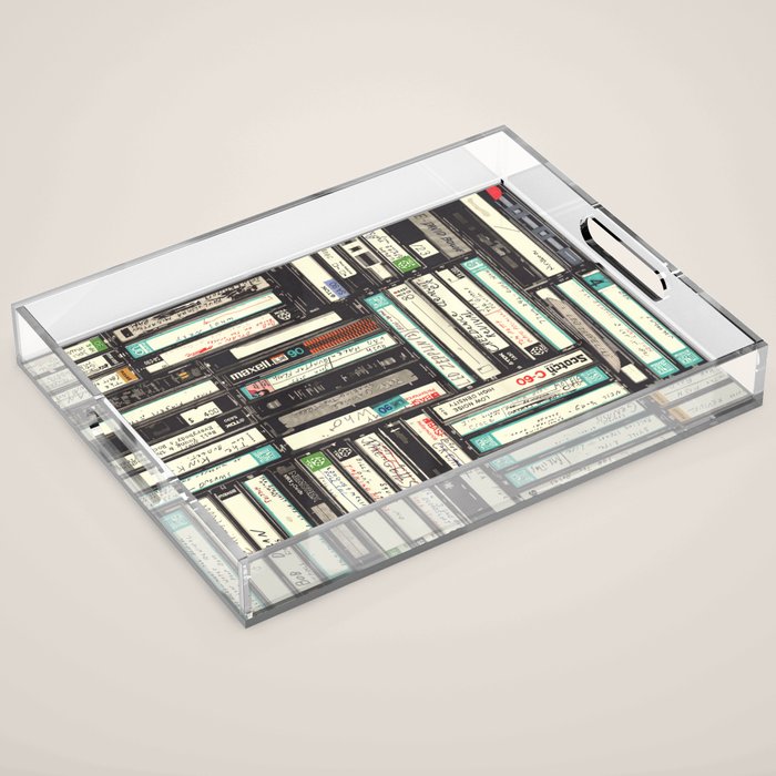 Cassettes Acrylic Tray Gallery Image 1
