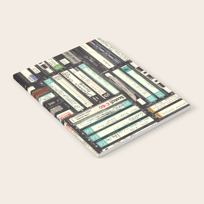 Cassettes Notebook Gallery Image 1