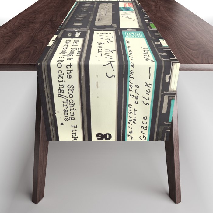 Cassettes Table Runner Gallery Image 1