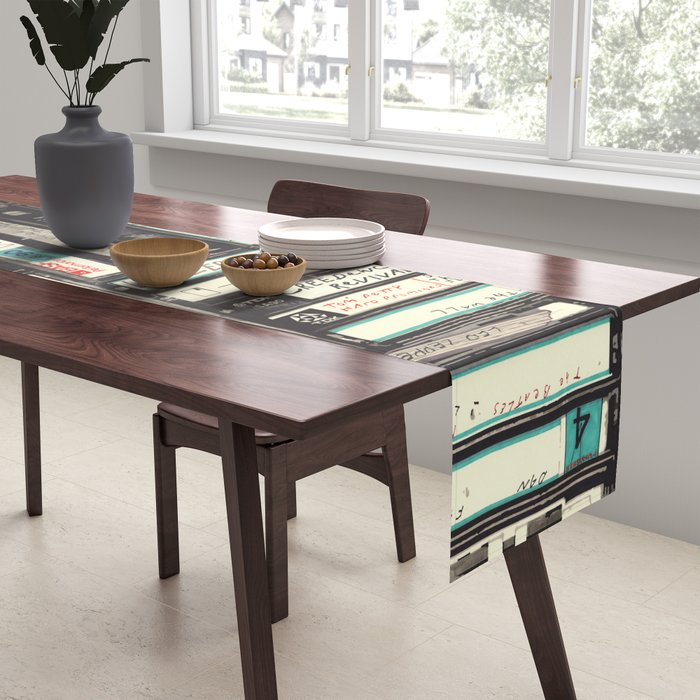 Cassettes Table Runner Gallery Image 2