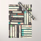 Cassettes Wrapping Paper Gallery Image 1
