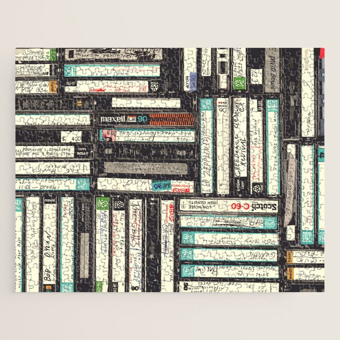 Cassettes Jigsaw Puzzle Gallery Image 1
