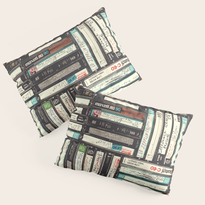 Cassettes Pillow Sham Gallery Image 3