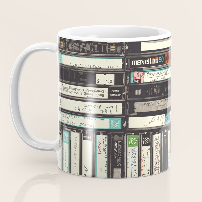 Cassettes Coffee Mug Gallery Image 3