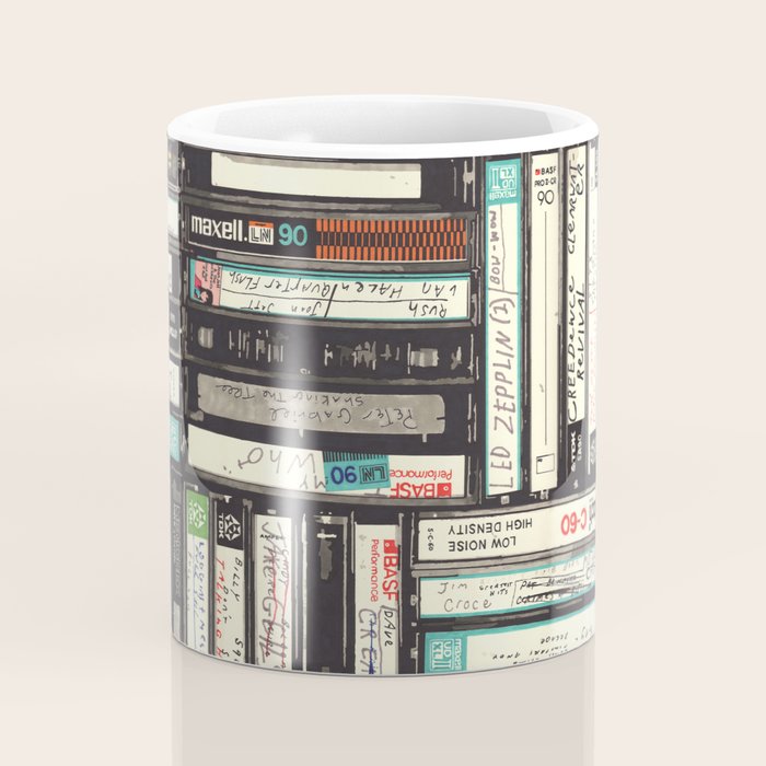 Cassettes Coffee Mug Gallery Image 4