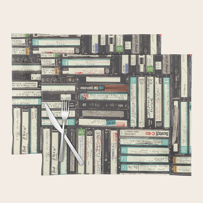 Cassettes Placemat Gallery Image 1