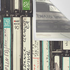 Cassettes Wall Tapestry Gallery Image 3