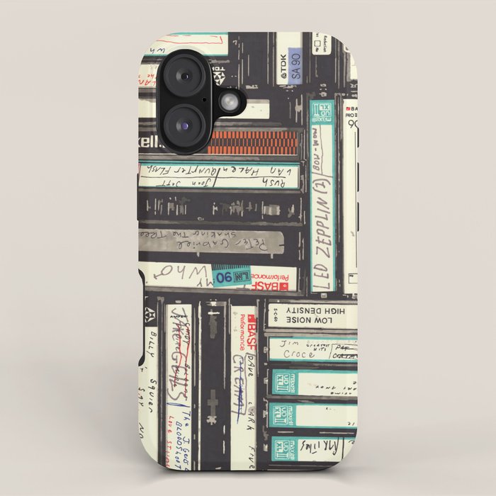 Cassettes iPhone Case Gallery Image 1