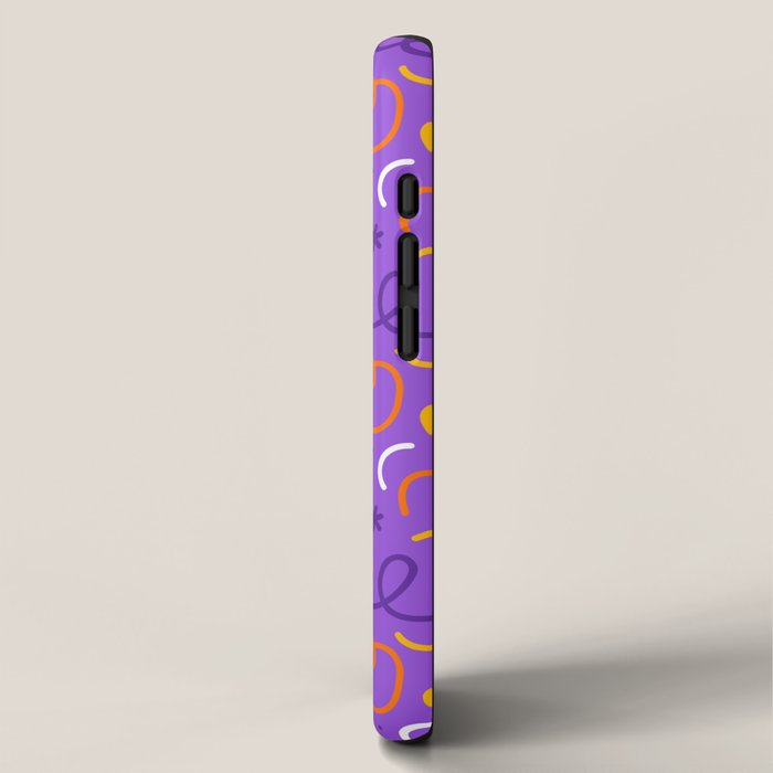 Fun halloween cartoon doodle art pattern iPhone Case Gallery Image 2