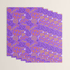 Fun halloween cartoon doodle art pattern Wrapping Paper Gallery Image 3