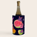 Fruit and bat - dark Wine Chiller Gallery Image 3
