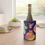 Fruit and bat - dark Wine Chiller Gallery Image 4