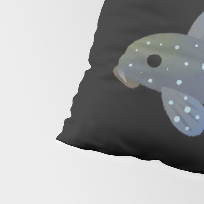 Pleco! - white Pillow Sham Gallery Image 4