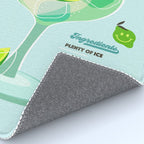 Gin and Tonic Retro Cocktail - Aqua blue green Rug Gallery Image 4