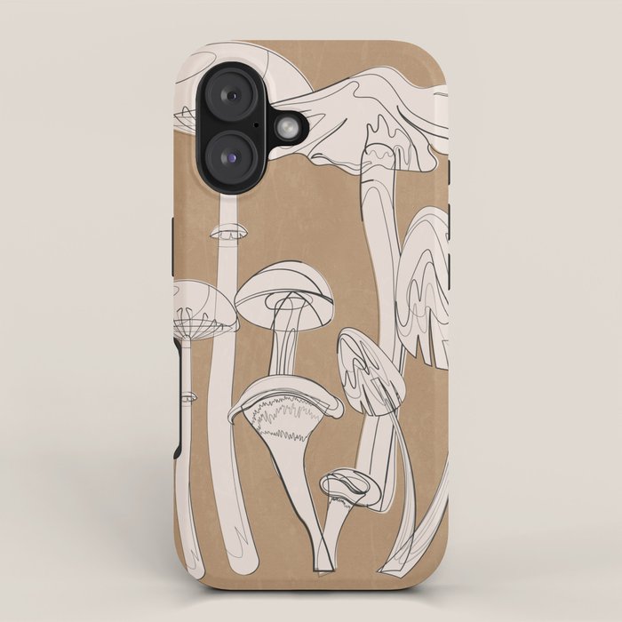 Abstract Mushrooms 13 iPhone Case Gallery Image 1