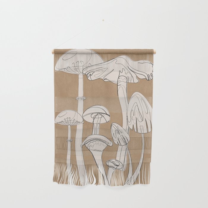 Abstract Mushrooms 13 Wall Hanging Gallery Image 1
