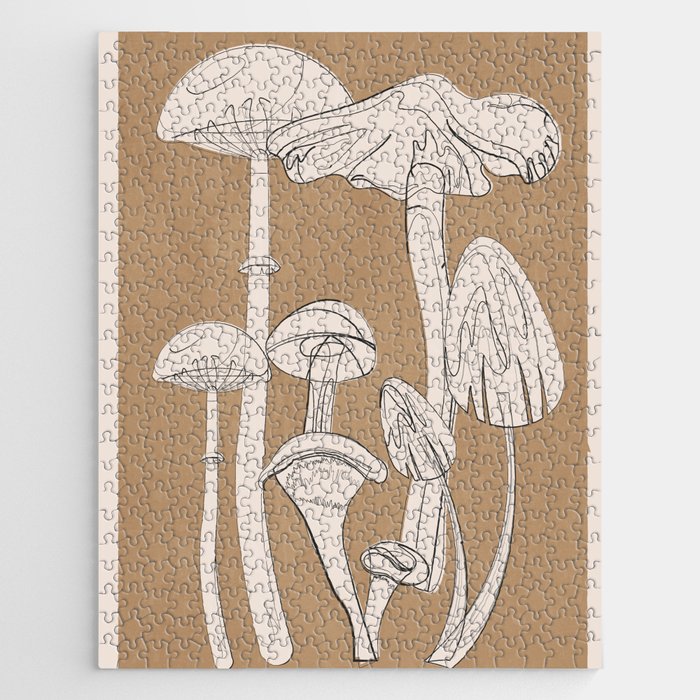 Abstract Mushrooms 13 Jigsaw Puzzle Gallery Image 1