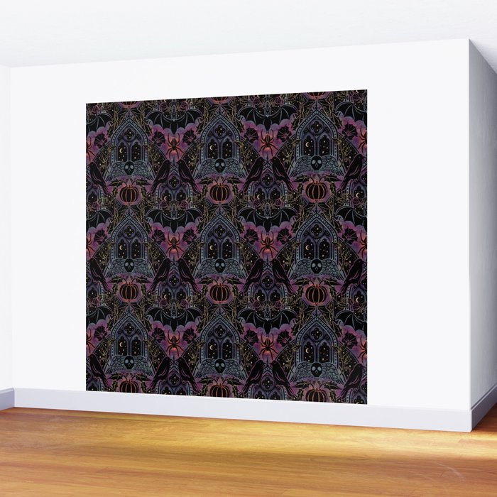 Gothic Halloween - celestial rainbow  Wall Mural Gallery Image 2