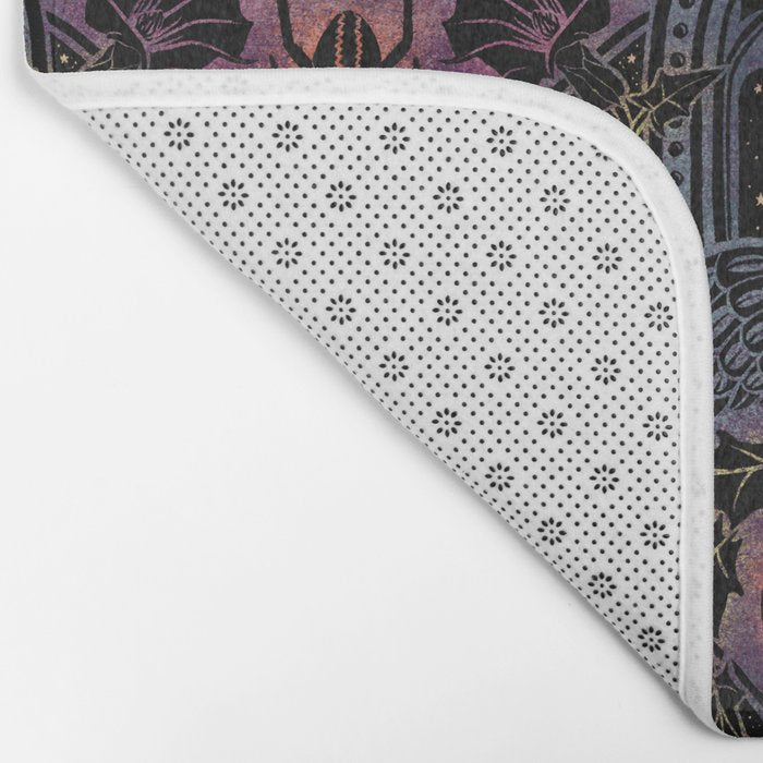 Gothic Halloween - celestial rainbow  Bath Mat Gallery Image 2