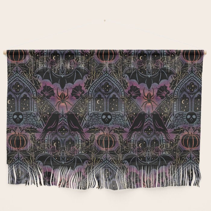 Gothic Halloween - celestial rainbow  Wall Hanging Gallery Image 1
