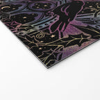 Gothic Halloween - celestial rainbow  Welcome Mat Gallery Image 2