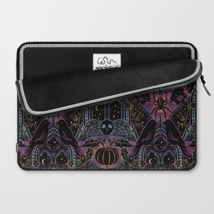 Gothic Halloween - celestial rainbow  Laptop Sleeve Gallery Image 2