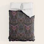 Gothic Halloween - celestial rainbow  Comforter Gallery Image 6