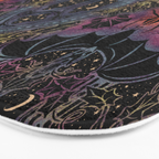 Gothic Halloween - celestial rainbow  Bath Mat Gallery Image 3