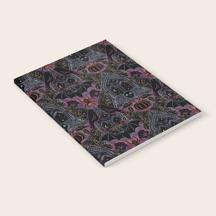 Gothic Halloween - celestial rainbow  Notebook Gallery Image 1