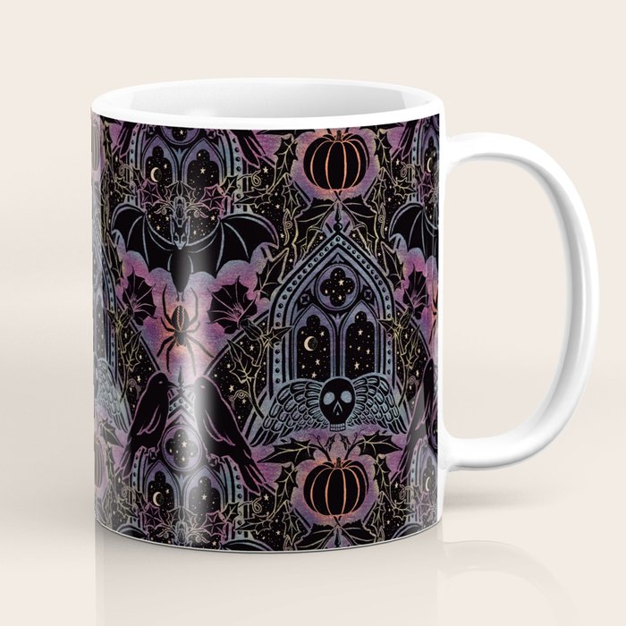 Gothic Halloween - celestial rainbow  Coffee Mug Gallery Image 1