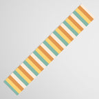 Mixed Stripes Pattern VII Retro Summer Table Runner Gallery Image 3