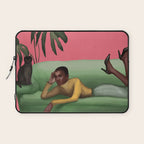 Martini and Monstera Laptop Sleeve Gallery Image 1