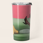 Martini and Monstera Travel Mug Gallery Image 2