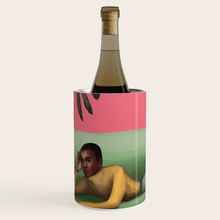 Martini and Monstera Wine Chiller Gallery Image 1