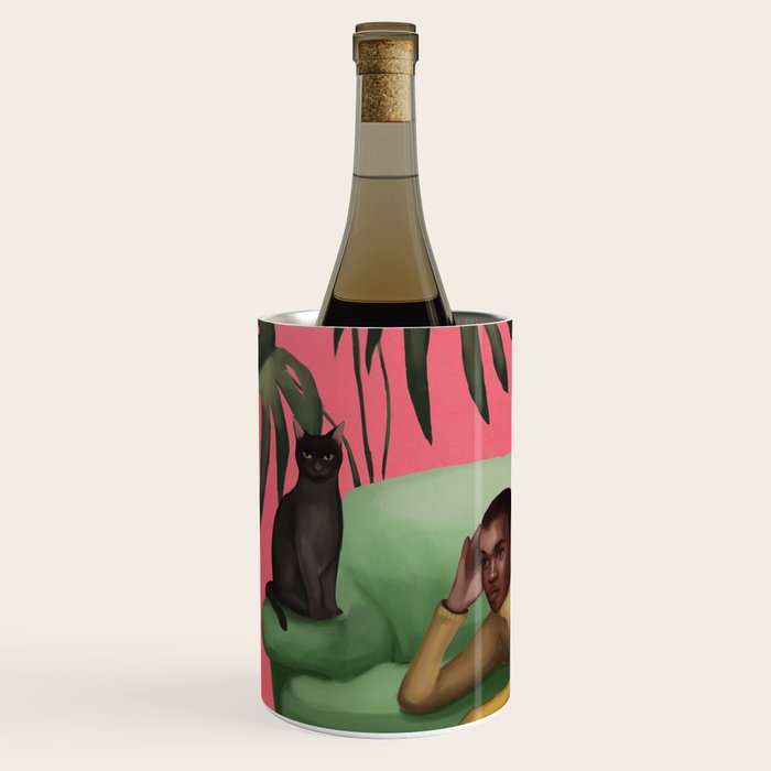 Martini and Monstera Wine Chiller Gallery Image 2