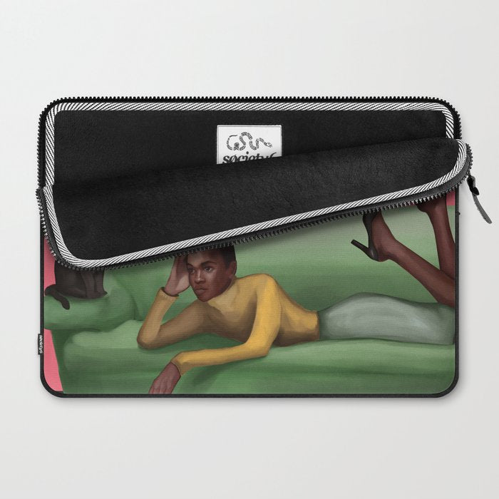 Martini and Monstera Laptop Sleeve Gallery Image 2