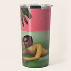 Martini and Monstera Travel Mug Gallery Image 1