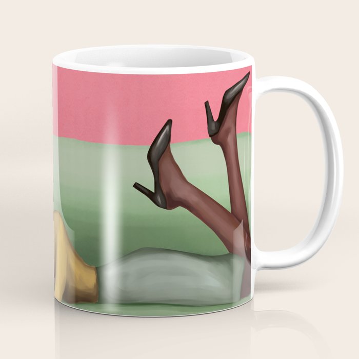 Martini and Monstera Coffee Mug Gallery Image 1