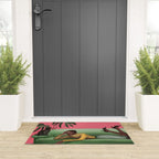 Martini and Monstera Welcome Mat Gallery Image 3