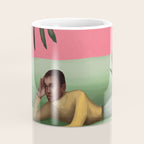 Martini and Monstera Coffee Mug Gallery Image 4