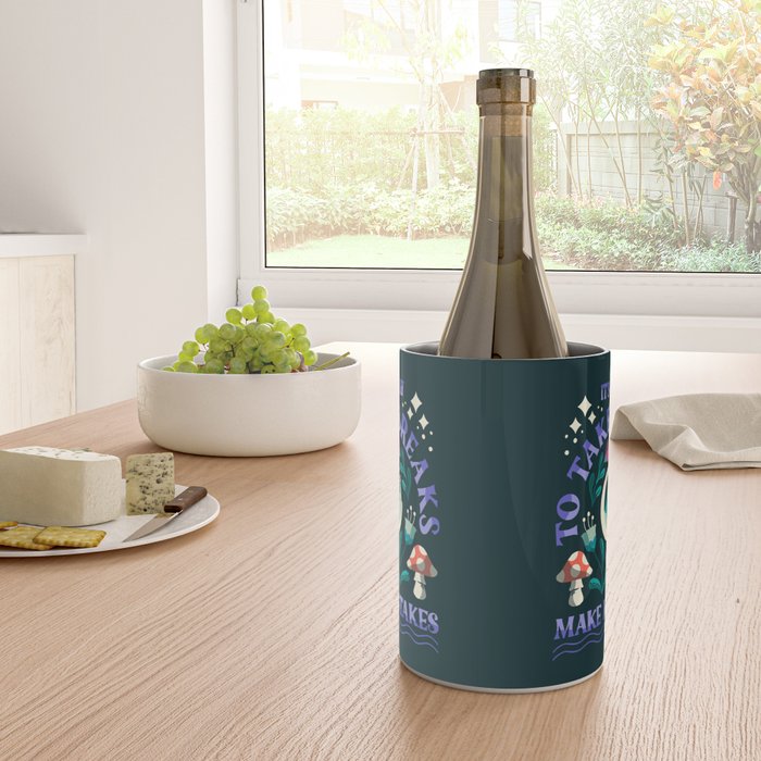 Take Breaks and Make Mistakes Wine Chiller Gallery Image 4