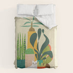 Still life with cat Duvet Cover Gallery Image 6