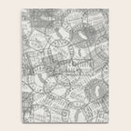 Vintage San Francisco California Travel Stamp Pattern Notebook Gallery Image 4