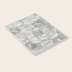 Vintage San Francisco California Travel Stamp Pattern Notebook Gallery Image 3