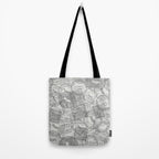 Vintage San Francisco California Travel Stamp Pattern Tote Bag Gallery Image 2